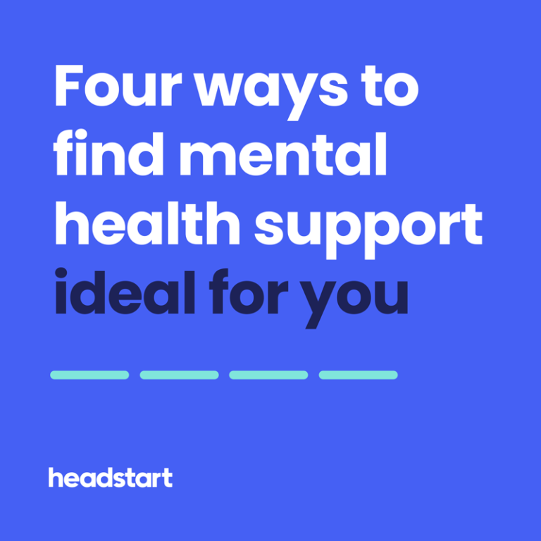 Four ways to find mental health support using Headstart | South Western ...