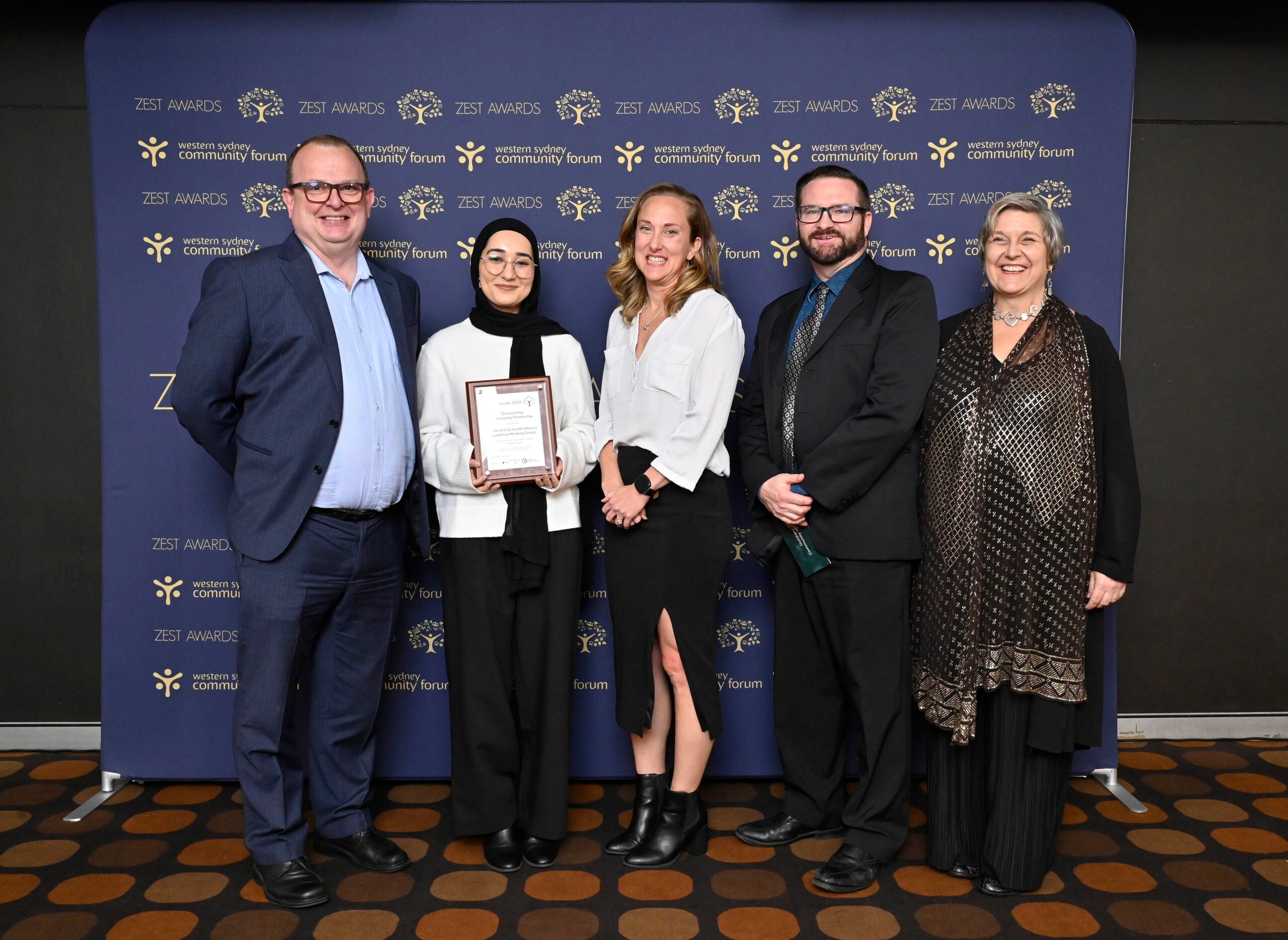 Community partnership recognised with Zest award
