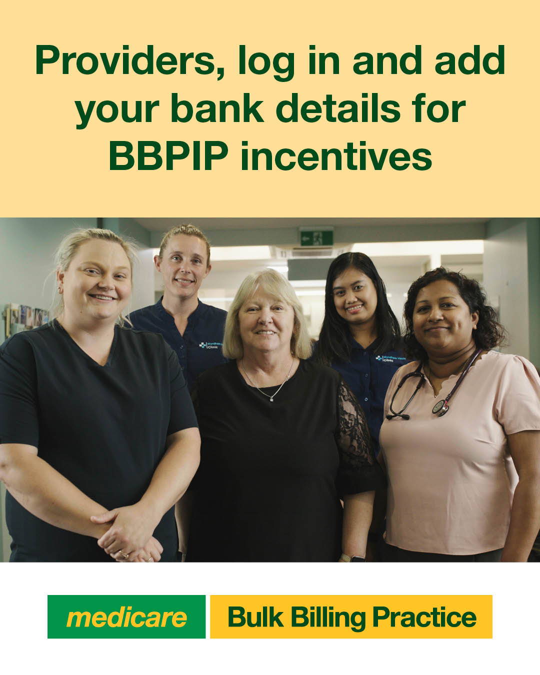 Reminder: bulk billing incentive payments start in January