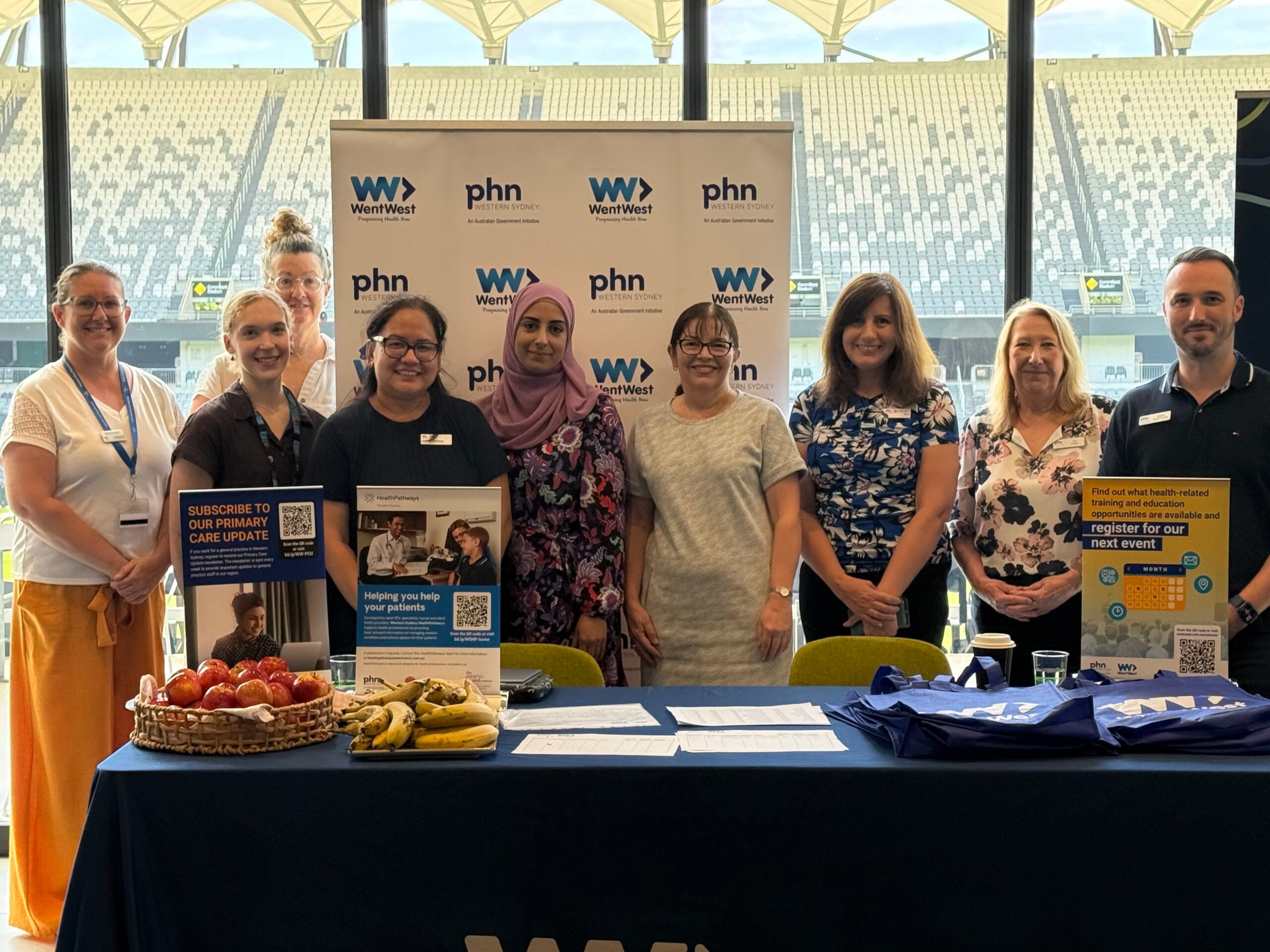 Primary Care Workforce team welcome new GP registrars at Metro PHN Showcase