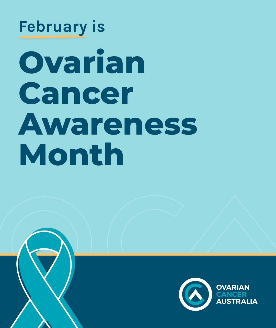 Ovarian Cancer Awareness Month