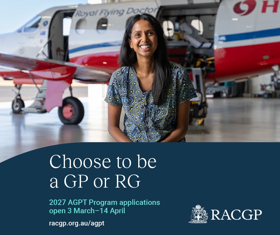 2027 GP training applications now open