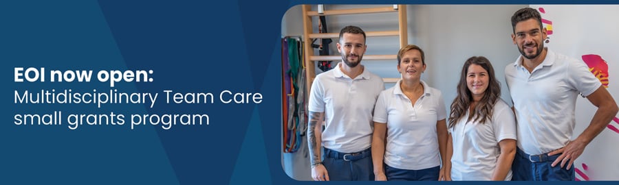 group of allied health professionals.