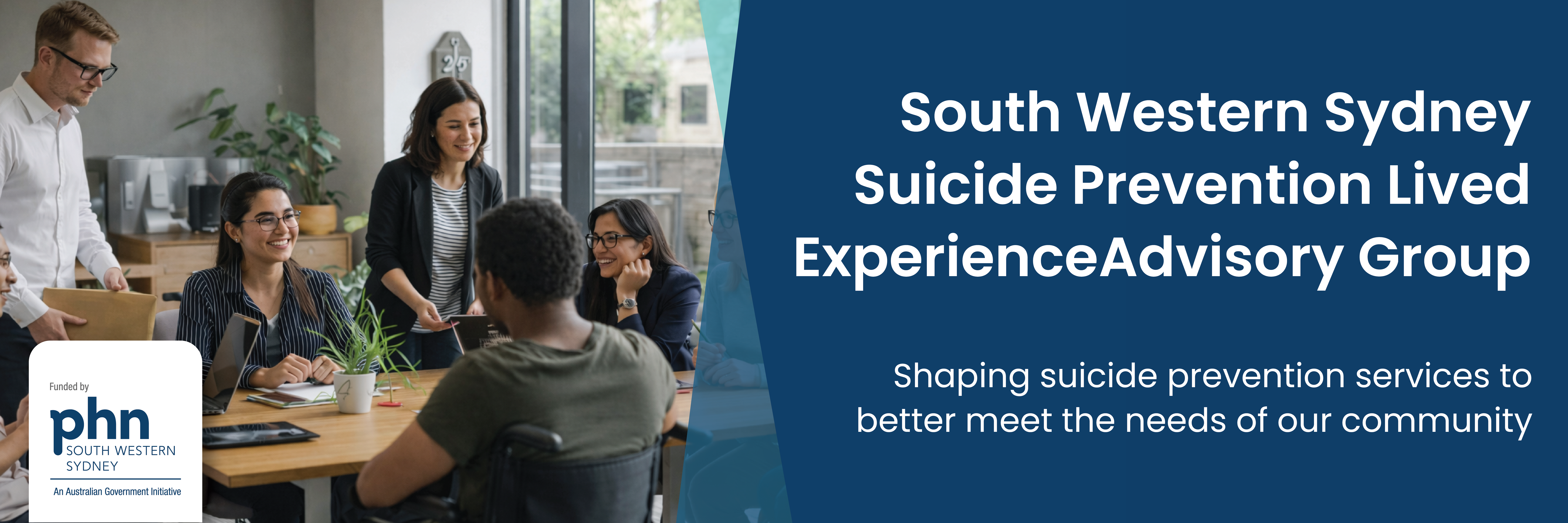 EOI open: South Western Sydney Suicide Prevention Lived Experience Advisory Group